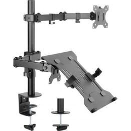 Supporto Espositore Da Tavolo 13"-32" Doppio Braccio Art