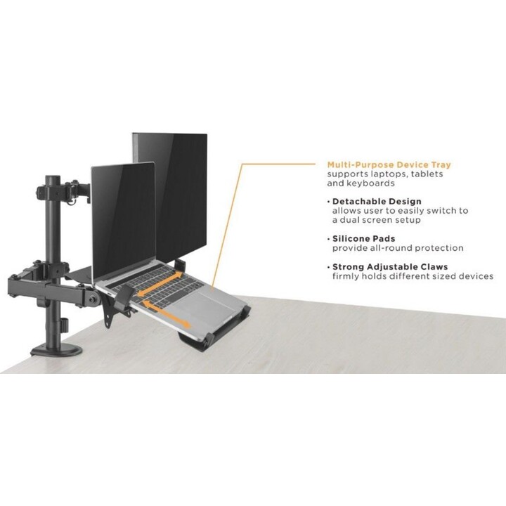 DISPLAY Support For Table 13"-32" Double Arm Art