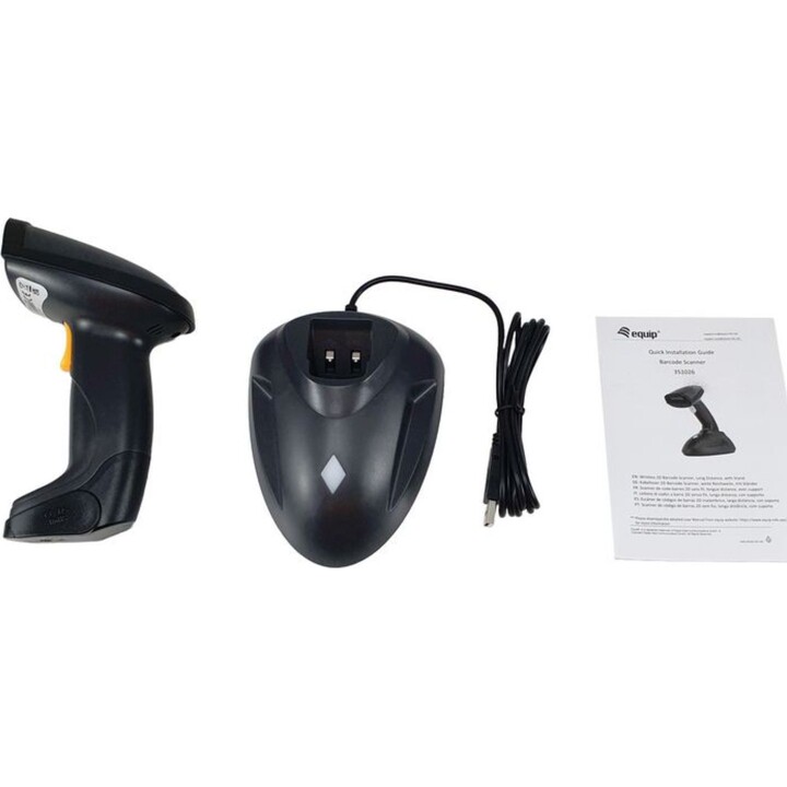 Kabelloser 2D-Barcodescanner, langes D