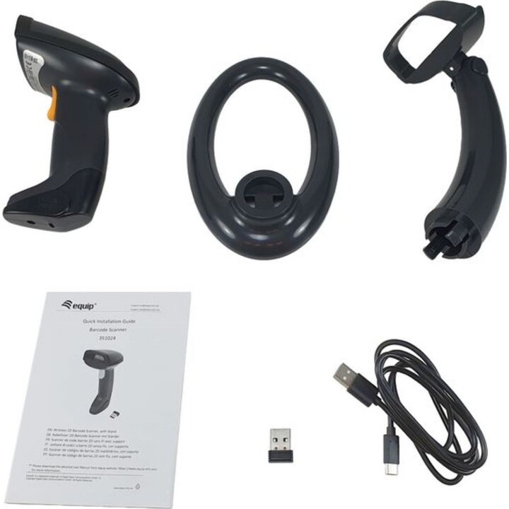 Wireless 2d barcode scanner, with s