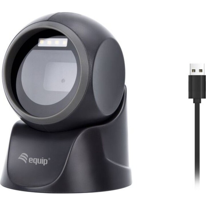 EQUIP 351027 Barre omnidirectionnelle USB 2D pour ordinateur de bureau