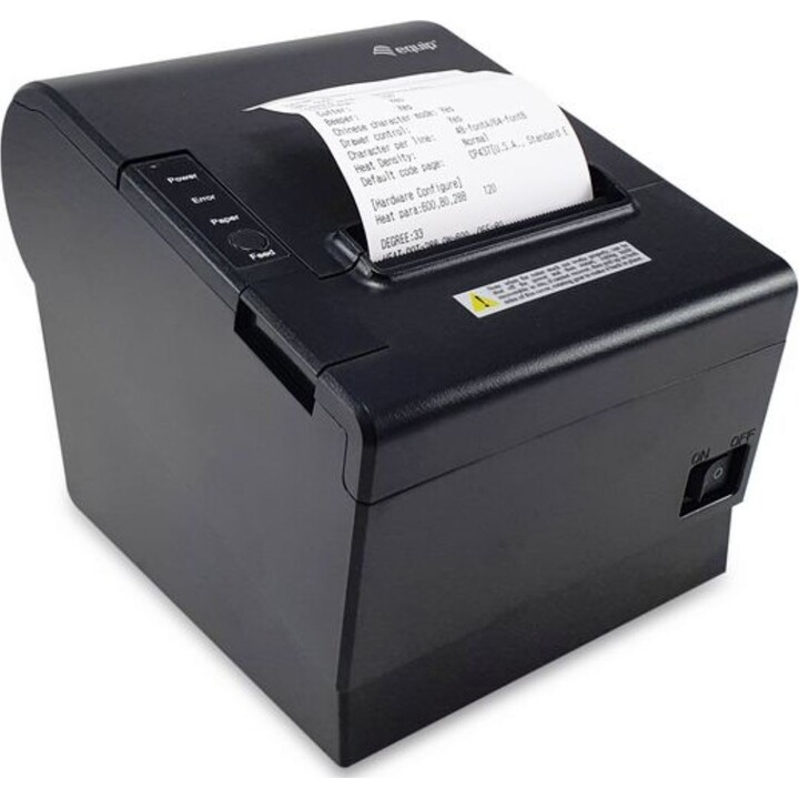 equip 351003 stampante termica per ricevute POS 80 mm nera
