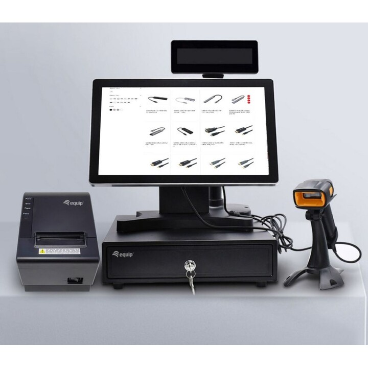 equip 351003 stampante termica per ricevute POS 80 mm nera