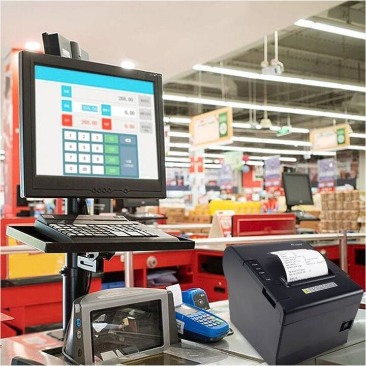 equip 351003 stampante termica per ricevute POS 80 mm nera