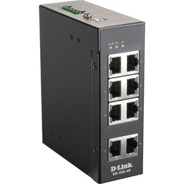 Unmanaged Switch mit 8 Ports 10/100