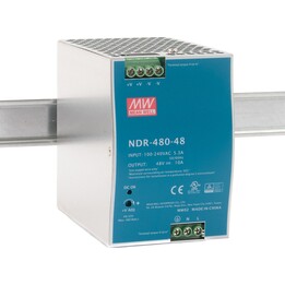 D-LINK DIS-N480-48 alimentatore DIN 480 W acciaio inox