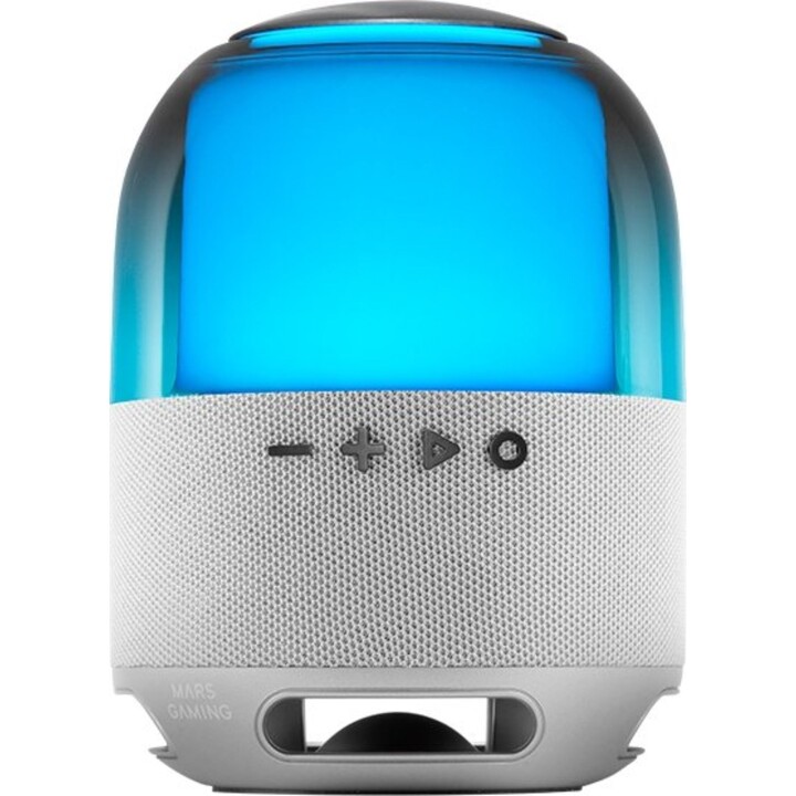 Mars Gaming MS-FLOW altavoz Bluetooth 15W 360° Orbilight RGB blanco