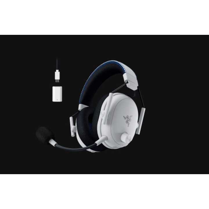 Casque de jeu filaire et sans fil Razer Blackshark V3 Pro, USB Type-A, Bluetooth, blanc