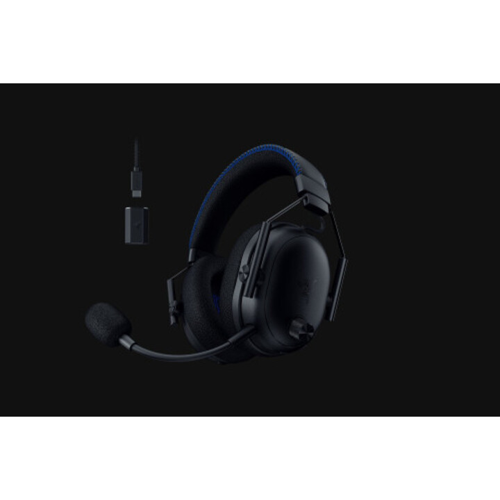 Cuffie da gioco wireless e cablate Razer Blackshark V3 Pro con USB Type-A e Bluetooth, nere