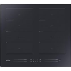 Placa de Inducción Haier HA2MTSJ68MC 60cm 4 Zonas Negro