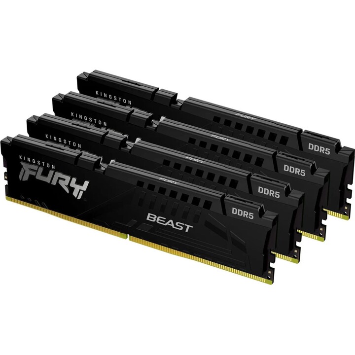 Kingston Technology Fury Beast Speichermodul 64GB 4 x 16GB Ddr5