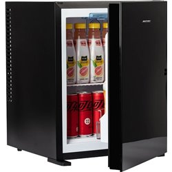 Frigorífico Minibar MPM-30-MBS-06/L Independiente con Frente de Vidrio 33 L Negro