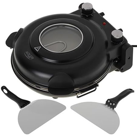 Electric Pizza Oven Adler AD 6314 1200 W 40 cm Black