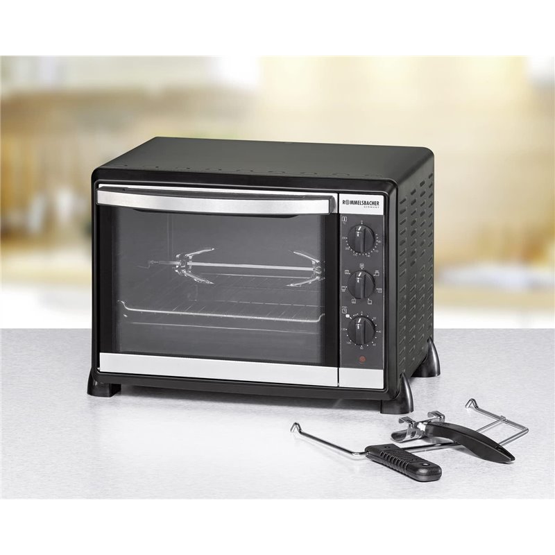 Horno y Parrilla Rommelsbacher BG 1550  1550 W 30 L Negro