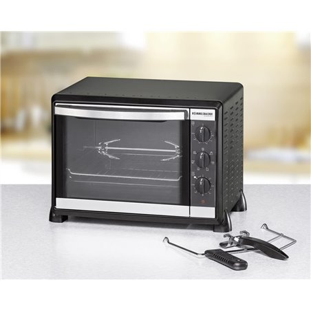 Horno y Parrilla Rommelsbacher BG 1550  1550 W 30 L Negro