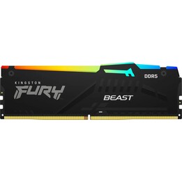 Módulo de memória Kingston Technology Fury Beast Rgb 8GB 1 x 8GB Ddr5 6000 Mhz
