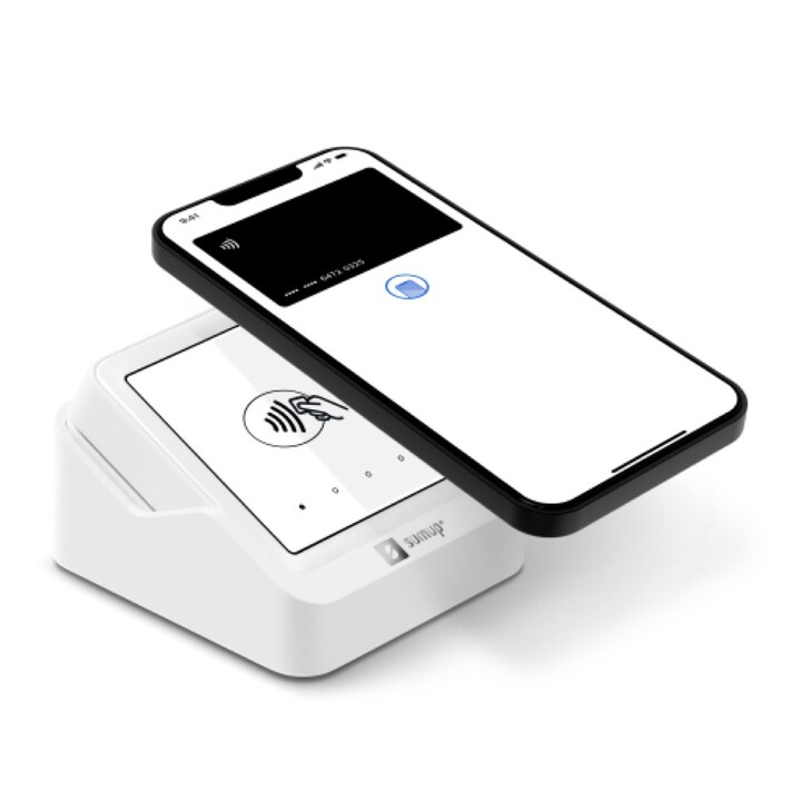 SumUp Solo + charging cradle payment terminal white
