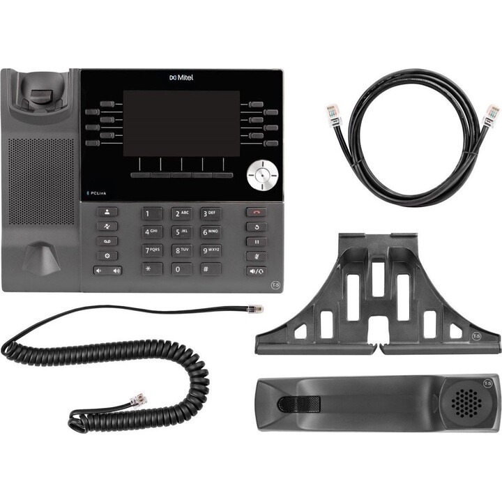 Mitel 6930W Gigabit WiFi IP-Telefon Schwarz