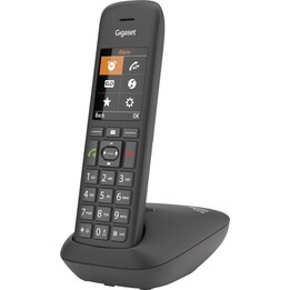 GIGASET C575HX Negro 5,8 cm Pantalla a color TFT de 2,2 pulgadas Agenda telefónica manos libres Voz HD para estaciones base DECT