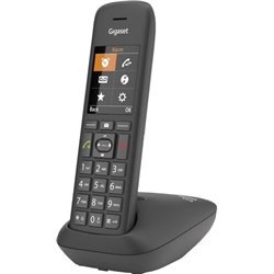 GIGASET C575HX Black 5.8 cm 2.2 Inch TFT Color Display Handsfree Phonebook HD Voice for DECT Base Stations and Routers