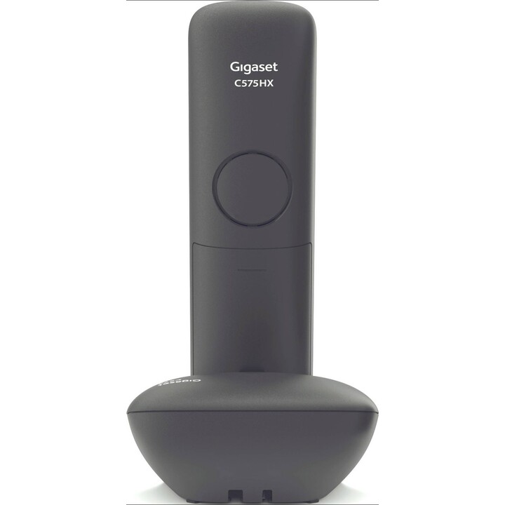 GIGASET C575HX Black 5.8 cm 2.2 Inch TFT Color Display Handsfree Phonebook HD Voice for DECT Base Stations and Routers