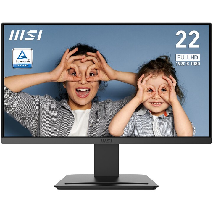 MSI PRO MP223 E2 écran plat de PC 54,5 cm (21.4") 1920 x 1080 pixels Full HD LED Noir