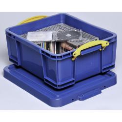 Caixa de armazenamento Really Useful Box 18,0 l - 48,0 x 39,0 x 20,0 cm azul