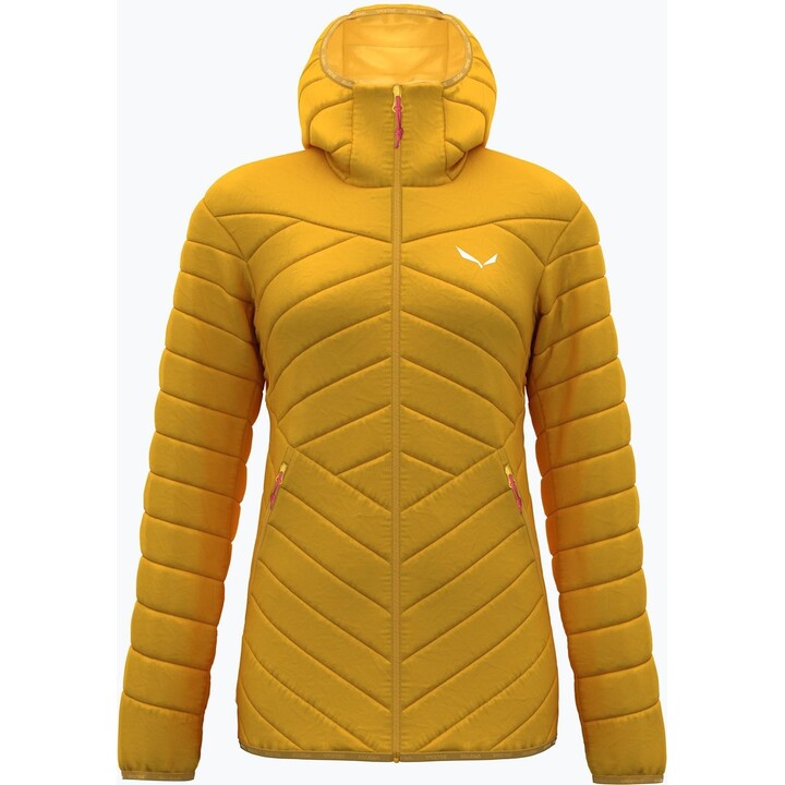 Women's down jacket Salewa Brenta Jacket - gold size: s