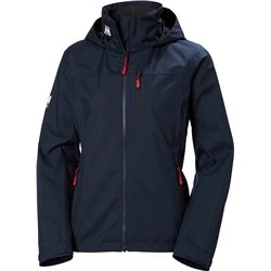Chaqueta impermeable para mujer HH Crew Hooded 2.0 - azul marino