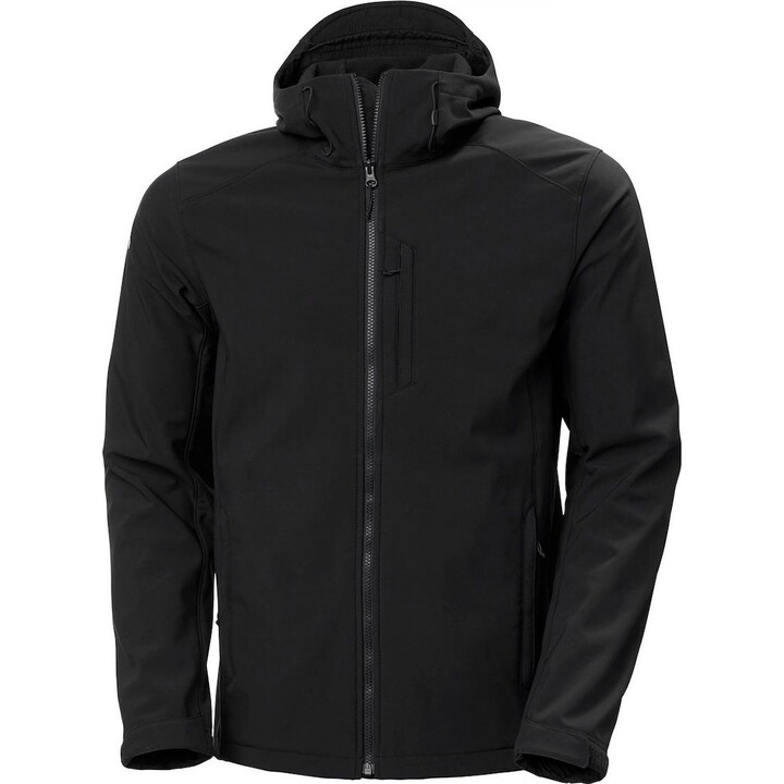 Schwarze Softshelljacke von Helly Hansen