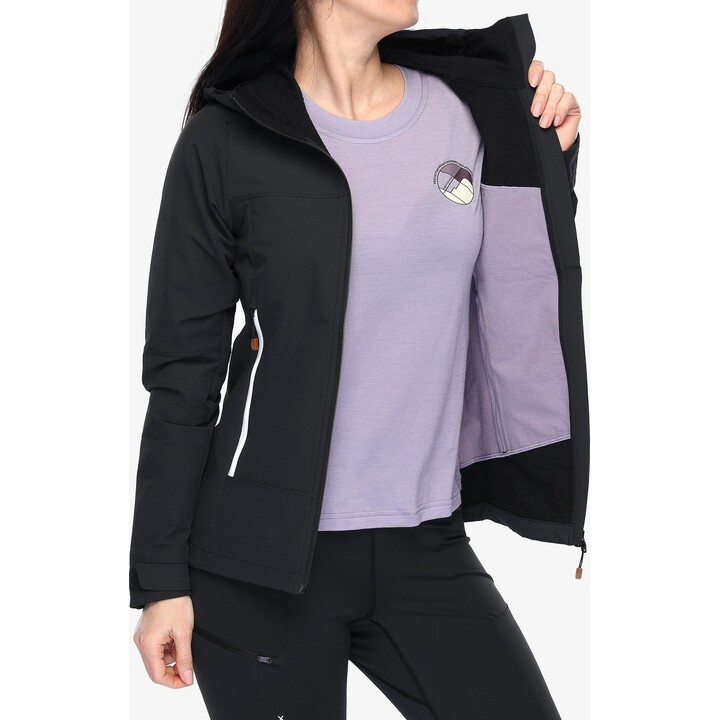 Damen Softshelljacke Ortovox Seceda - schwarz