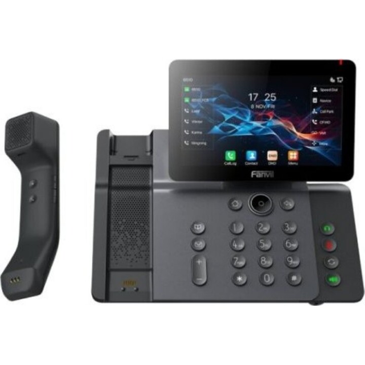 Fanvil V66 Pro, telefono IP premium / SIP / POE / Gigabit / porta USB / Bluetooth / Wi-Fi / cuffia BT