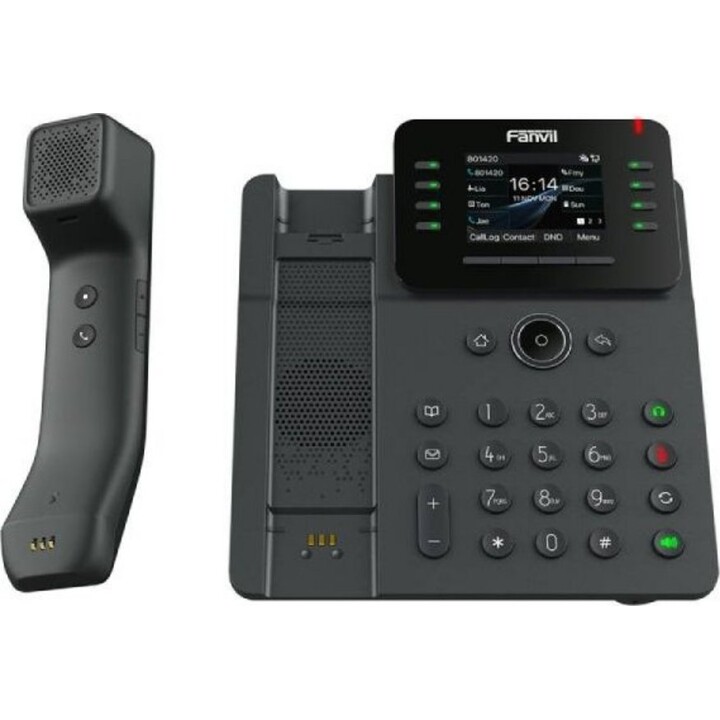 Fanvil V62 Pro, Dual-Gigabit-PoE-PoE-IP-Telefon der Mittelklasse SIP-POE-Gigabit-USB-Anschluss