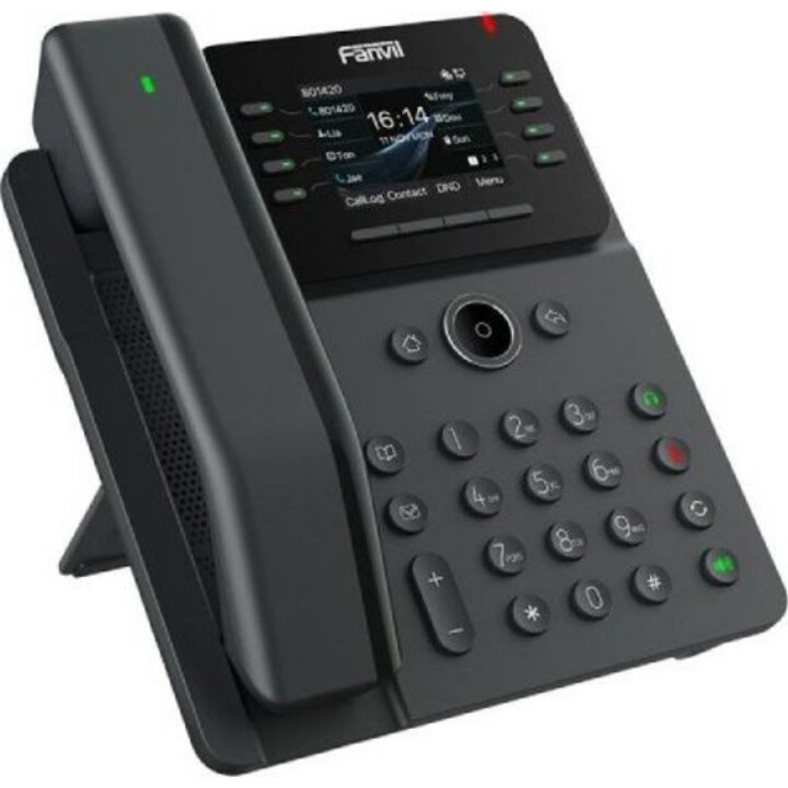 Fanvil V62 Pro, Dual-Gigabit-PoE-PoE-IP-Telefon der Mittelklasse SIP-POE-Gigabit-USB-Anschluss