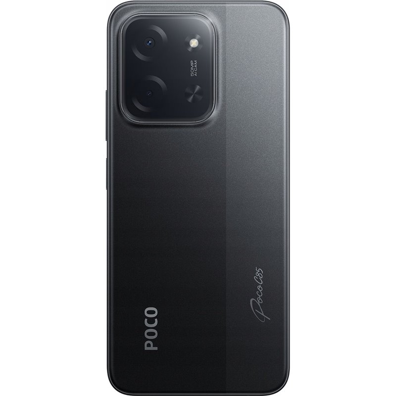 Xiaomi POCO C85 6GB/128GB, pantalla 6.9, batería de 6000 mAh, SIM dual + microSD, NFC, negro