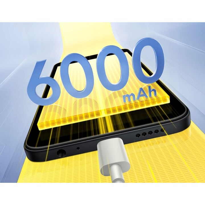 Xiaomi POCO C85 6GB/128 GB, pantalla 6.9, batería de 6000 mAh, SIM dual + microSD, NFC, Púrpura