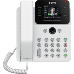 Telefono aziendale bianco Fanvil V62G, SIP, POE, Gigabit e porta USB