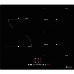 Pyramis PHI62432FMB Induction Hob 4 Zones Black
