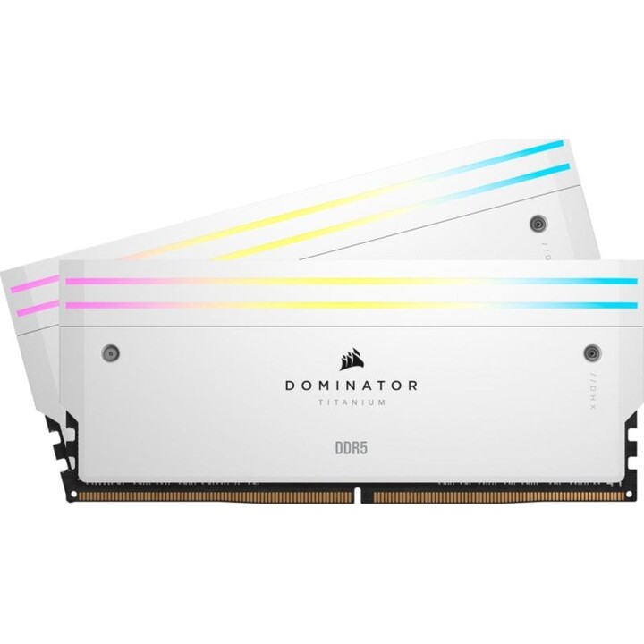 Módulo de memória Corsair Dominator Titanium Cmp64gx5m2b6400c32w 64 Gb 2 x 32 Gb Ddr5 6400 Mhz