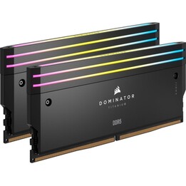 Memoria RAM Corsair Dominator Titanium DDR5 6400MHz 64GB 2x32GB CL32 XMP Negro