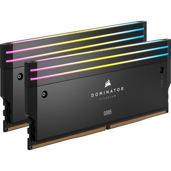 Memoria RAM Corsair Dominator Titanium DDR5 6400MHz 64GB 2x32GB CL32 XMP Negro