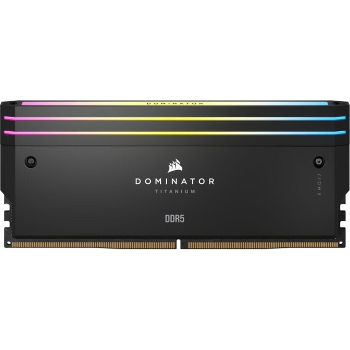 Memoria RAM Corsair Dominator Titanium DDR5 6400MHz 64GB 2x32GB CL32 XMP Negro