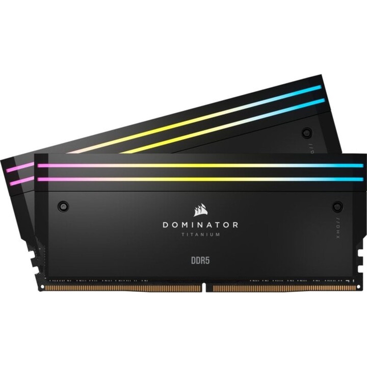 Memoria RAM Corsair Dominator Titanium DDR5 6400MHz 64GB 2x32GB CL32 XMP Negro