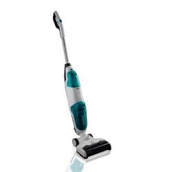 Leifheit Regulus Aqua PowerVac Aspiradora escoba Batería Húmedo Verde, Blanco