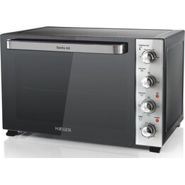 Forno Haeger OV608039A Santis 60 2000W 60 L Silver nero