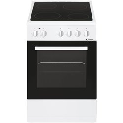 Candy CVE5436feew/e hob elétrico de cerâmica 43 l 4 zonas pretas brancas