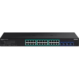 Trendnet Conmutador Gestionable Tpe-30284 24 Puertos/ Rj-45 Gigabit 10/100/1000/ Poe/ Sfp
