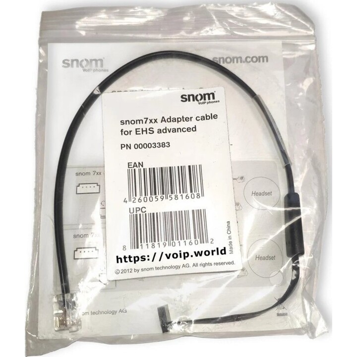 Câble SNOM 7XX EHS pour Jabra/Plantronics