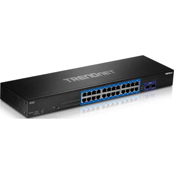 TRENDnet TEG-30262 Switch 24 Ports/ RJ-45 Gigabit 10/100/1000/ SFP+
