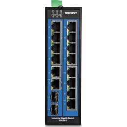 Switch TRENDnet TI-G162 16 portas/ RJ-45 Gigabit 10/100/1000 SFP